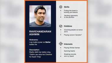 Ravichandran Ashwin Buzzes Instagram With Intriguing CV, Flaunts Cricket Skills in Creative Style! (See Post)