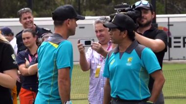 Ricky Ponting and Sachin Tendulkar in One Frame During Bushfire Cricket Bash, ICC Acknowledge Presence of 171 International Centuries in One Frame