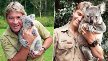Robert Irwin Recreates His Father Steve Irwin's Photo With a Koala