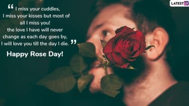 Happy Rose Day 2020 Images With Wishes for Husband and Wife: Hot Rose Day Pics With Sexy & Passionate Messages to Define Your Love