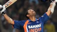 Sachin Tendulkar's Phenomenal Double Century in ODIs Completes 10 Years, Revisit the Majestic Knock by Master Blaster