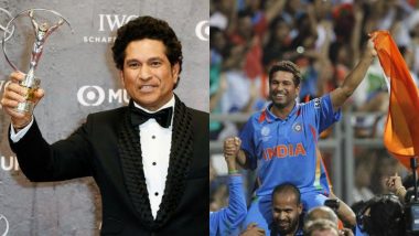 Sachin Tendulkar's Victory Lap Post 2011 World Cup Win Named Laureus Sporting Moment of Past 2 Decades