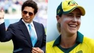 Sachin Tendulkar Accepts Ellyse Perry&rsquo;s Challenge; Master Blaster to Come Out of Retirement for an Over During Bushfire Cricket Bash