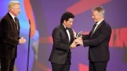 Laureus Sports Awards 2020: Sachin Tendulkar&rsquo;s Victory Lap Post India's 2011 World Cup Triumph Named Ultimate Sporting Moment of Last Two Decades