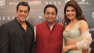 Salman Khan and Jacqueline Fernandez Kickstart IIFA 2020 Press Conference In MP Chief Minister Kamal Nath's Presence (View Pic)