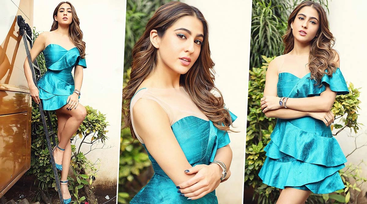 Sarea Ali Khan for Love Aaj Kal promotions