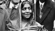 Sarojini Naidu's 72nd Death Anniversary: Twitter Shares Quotes & Images to Pay Tribute to the 'Nightingale of India'