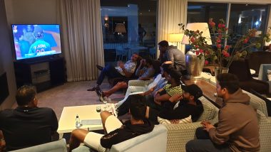 Senior Indian Cricket Team Enjoys IND vs BAN ICC U19 CWC 2020 Final Match, View Photo