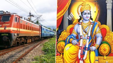 Indian Railways Announces Launch of IRCTC Special Tourist Train ‘Shri Ramayana Express’ During Chaitra Navratri 2020 Festival in March; Know Route, Fare and Schedule