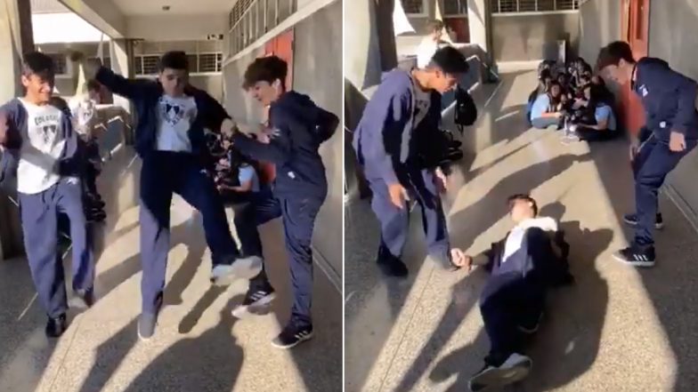 TikTok 'Skullbreaker Challenge' is Dangerous! New Viral Trend Can Break Your Head, Warn Experts (Watch Video)