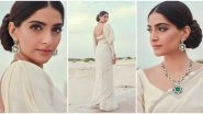 Sonam Kapoor Rocks The Manish Malhotra Saree In a Majestic Photo-Shoot By The Shore (View Pics)