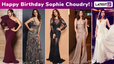 Happy Birthday, Sophie Choudry! If Its Slinky and Sexy Gown, Then It Has to Be You, One Ridiculously Hot Style at a Time!