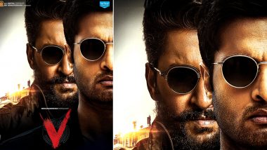 V: Sudheer Babu and Nani Look Intense and Intriguing In This Poster; Teaser to Release on February 17