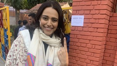 Delhi Assembly Elections 2020: Swara Bhasker Gets Inked, Takes A Sly Dig At Trolls By Sharing An 'Ungli' Photo (Read Tweet)