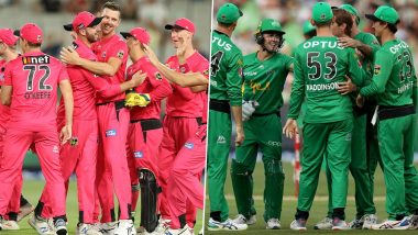 Sydney Sixers vs Melbourne Stars BBL 2019–20 Final Live Streaming on SonyLiv: Get Free Telecast Details of SYS vs MLS T20 Cricket Match on TV and Online in India