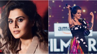 Taapsee Pannu Gives a Befitting Reply to a Bollywood Producer Calling Her 'Female Ayushmann Khurrana’ After Her Filmfare Awards 2020 Win 