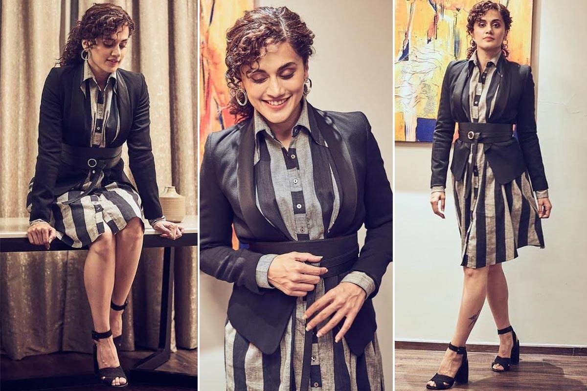Taapsee Pannu in Amrich for Thappad promotions (2)