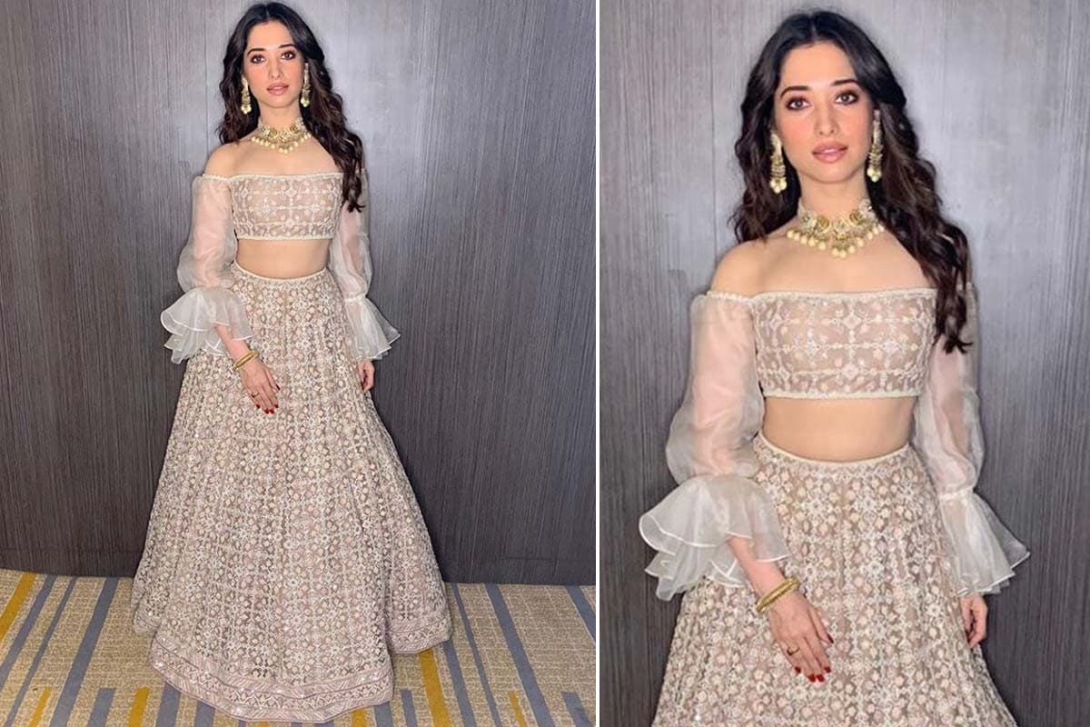 Tamannaah Bhatia Sassy & Bold Lehenga Blouse Designs