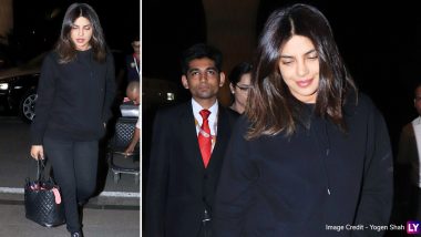 Priyanka Chopra Jonas Is All Smiles As She Heads Back to Bay (View Pics)