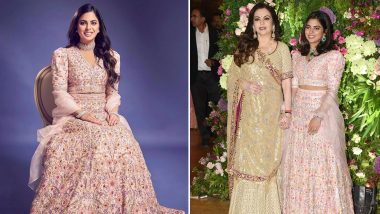 Isha Ambani Is Slaying the Its-Cool-to-Repeat Vibe by Rehashing Her Abu Jani – Sandeep Khosla Lehenga!