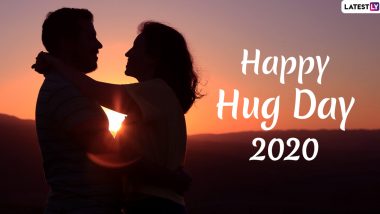 Hug Day 2020 Images With Romantic Wishes: WhatsApp Stickers, Hug Day Quotes, SMS, GIF Messages and Greetings to Send to Your Valentine