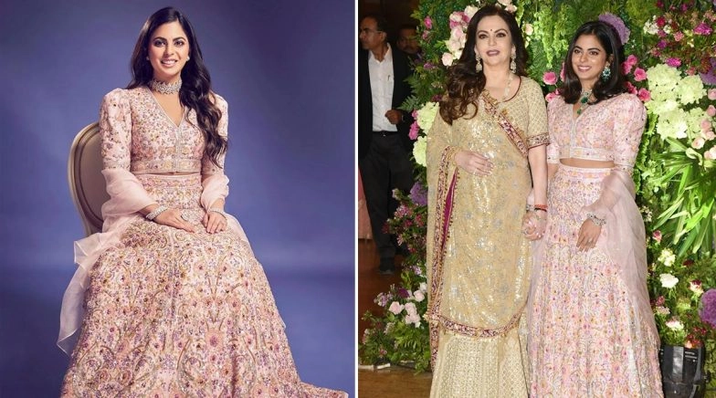 Isha Ambani Rehashing Her Abu Jani – Sandeep Khosla Lehenga!