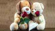 Teddy Day Images & HD Wallpaper For Free Download Online: WhatsApp Stickers, GIF Greetings, Hike Messages and SMS to Wish Happy Teddy Day 2020 in Valentine Week