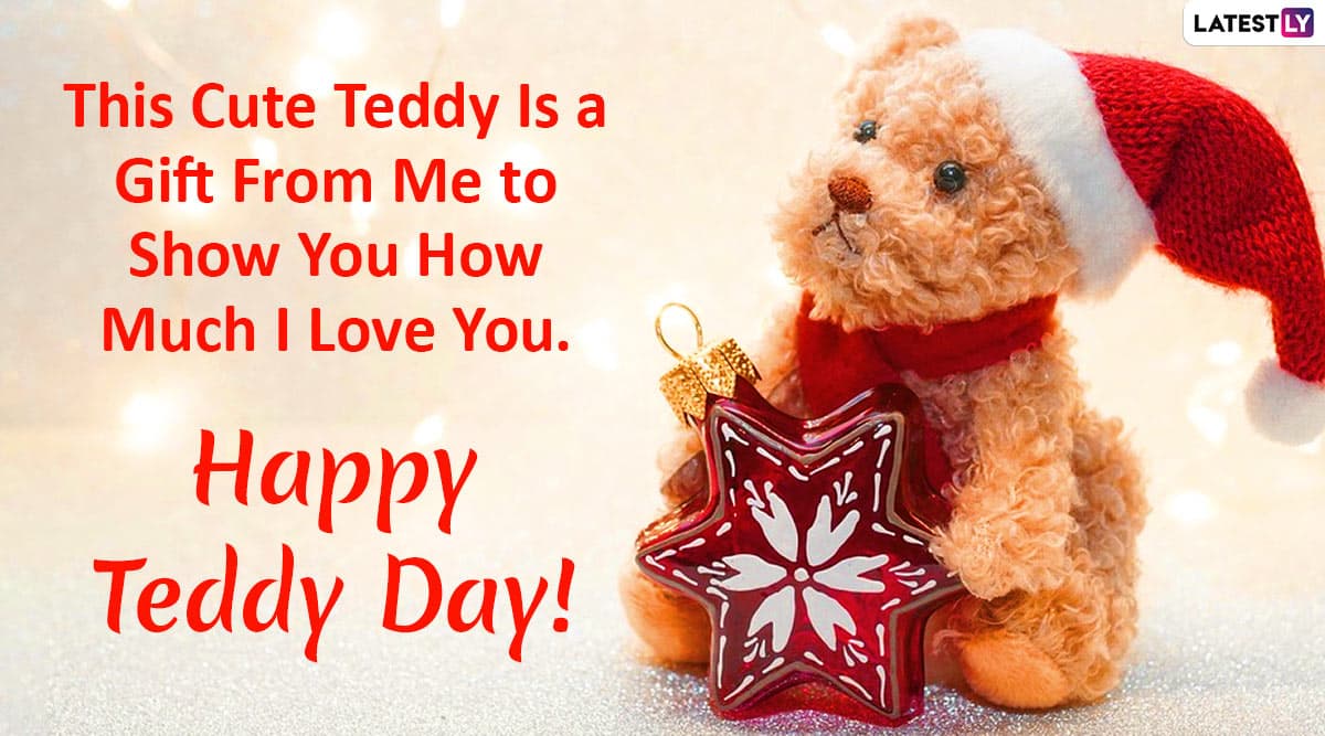 Teddy Day 2020 Wishes and Messages: WhatsApp Stickers, GIF Images ...