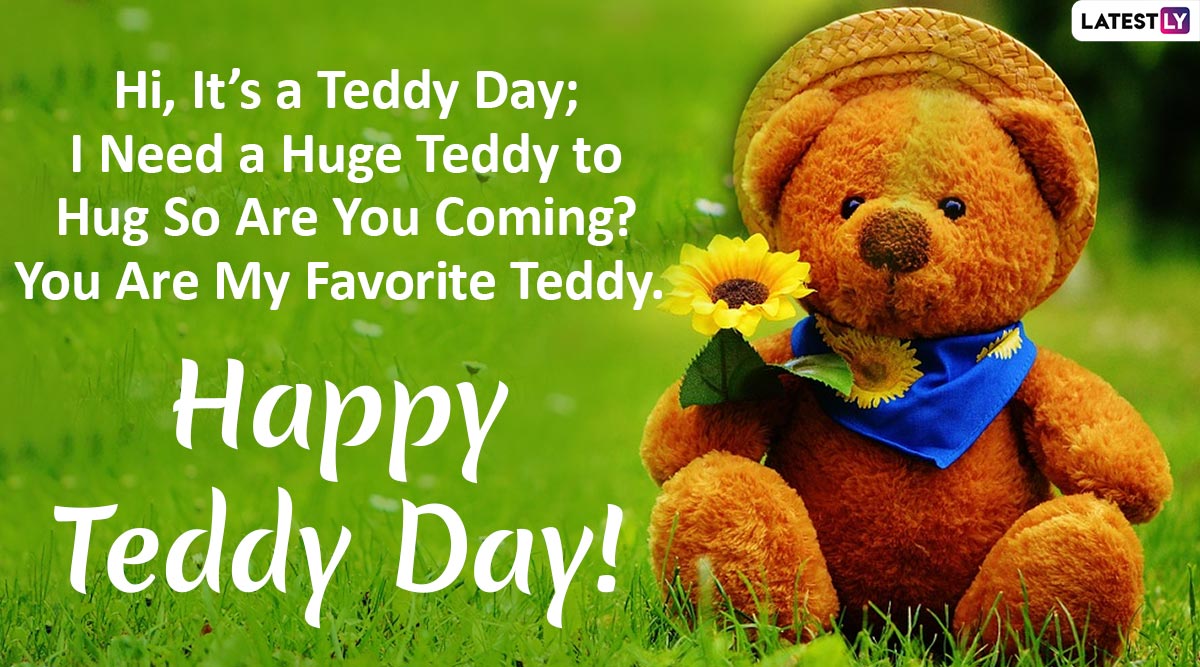 Teddy Day 2020 Wishes and Messages: WhatsApp Stickers, GIF Images ...