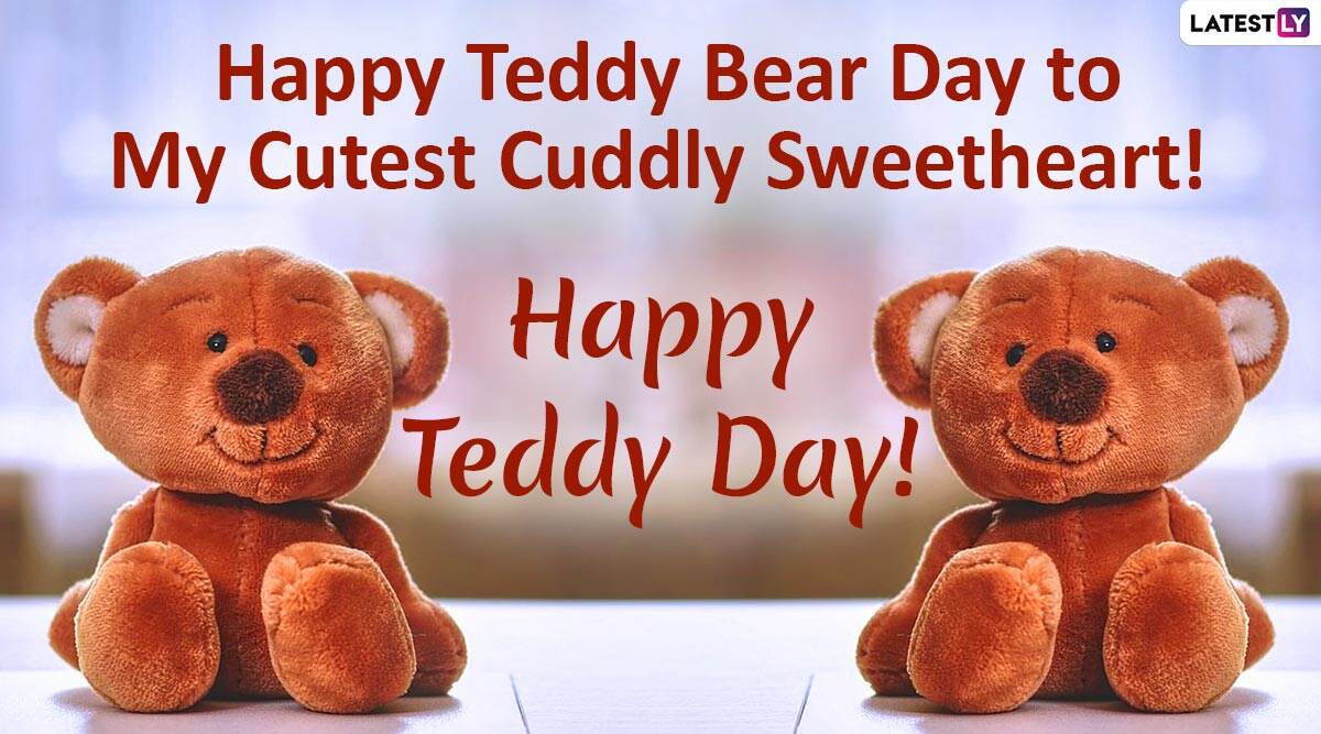 happy teddy bear