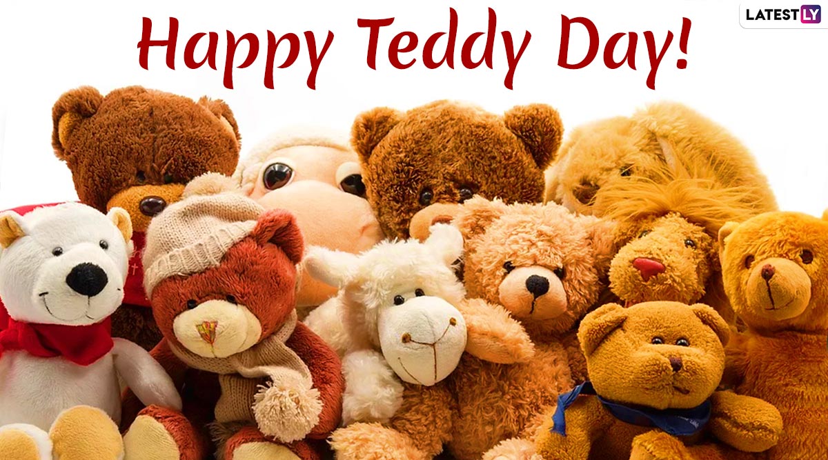 Happy Teddy Day 2020 Greetings: WhatsApp Stickers, Teddy Bear GIF ...