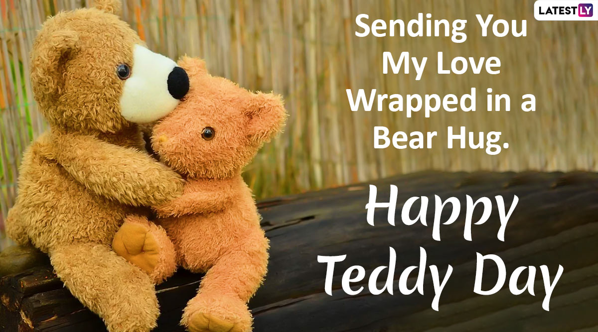 happy teddy day my teddy bear