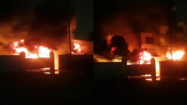 Maharashtra: Fire Breaks Out at Factory in Ambernath, Fire Tenders Reach Spot