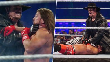 The Undertaker Returns at WWE Super ShowDown 2020; Deadman Pins AJ Styles to Win Tuwaiq Trophy (View Pics)