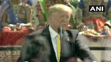 Namaste Trump: US President Donald Trump Gives Special Shout Out to Sachin Tendulkar, Virat Kohli at Motera Stadium