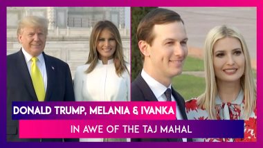 Donald Trump & Melania Walk Hand-In-Hand At The Taj Mahal, Ivanka Finds The Monument ‘Awe-Inspiring’