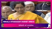 Union Finance Minister Nirmala Sitharaman&rsquo;s Budget Speech 2020-21: Quotes As Of 12:00PM
