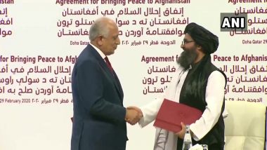 US, Taliban Sign Historic 'Peace Deal' to Bring Normalcy in Afghanistan; Mike Pompeo Says Afghan Soil 'Will Never be Used as Terror Base'