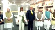 &lsquo;Namaste Trump&rsquo; Live Streaming on DD News: Watch Online Telecast of US President Donald Trump And PM Narendra Modi's Joint Address at Motera Stadium in Ahmedabad