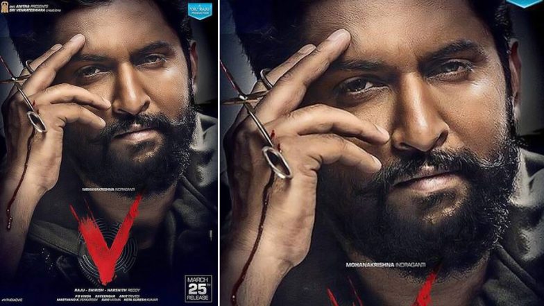 V Song Manasu Maree Lyrical Video: Nani’s Film Gets an Amit Tridevi Touch and the Result Is Breezy and Soulful (Watch Video)
