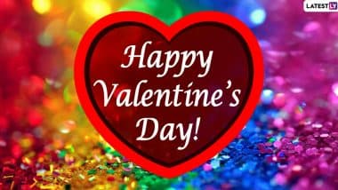 Valentine's Day 2020 Images & 'I Love You' Romantic HD Wallpapers for Free Download Online: WhatsApp Stickers, GIF Greetings and Hike Messages to Send to Your Partner