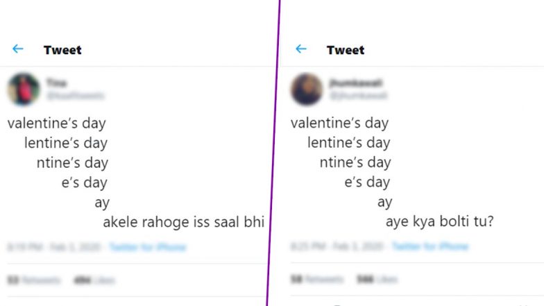 Unique Valentine's Day Proposal Tweet Becomes Funny Meme and Butt of All Jokes