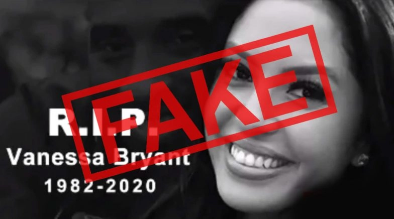 Fact Check: Vanessa Bryant is Not Dead 