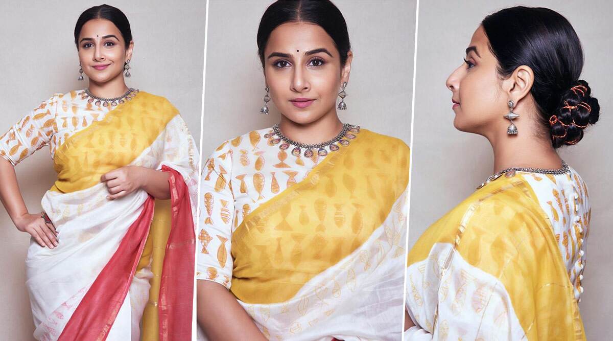 Vidya Balan in Chhapa for a conference at St. Xavier's College (1)
