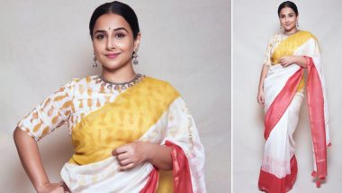 Vidya Balan Spins a Splendid Saree Story and Here’s Why It’s on Our Wishlist!