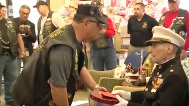 Major Bill White, 104-Year-Old World War II Veteran Who Never Celebrated Valentine’s Day Receives Over 300,000 Love Letters (Watch Viral Video)