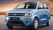 BS6 Maruti Suzuki WagonR S-CNG Variant Launched in India at Rs 5.32 Lakh; Prices, Features & Specifications
