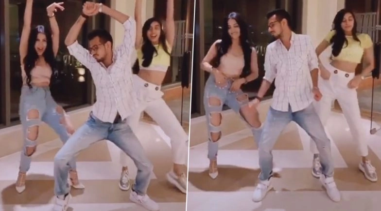 Yuzvendra Chahal Displays Crazy Dance Moves With Two Girls in This Viral TikTok Video