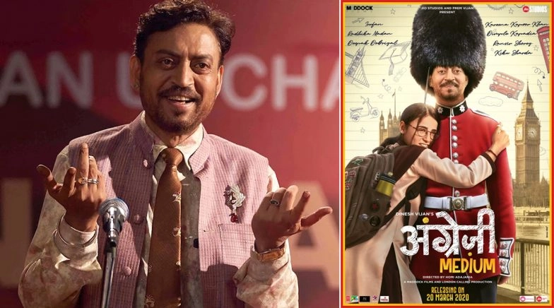 Irrfan Khan announces the trailer release date of Angrezi Medium.