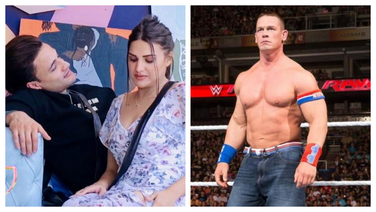 Himanshi Khurana Sex Vedio - Bigg Boss 13: John Cena Follows Himanshi Khurana and Asim Riaz on ...